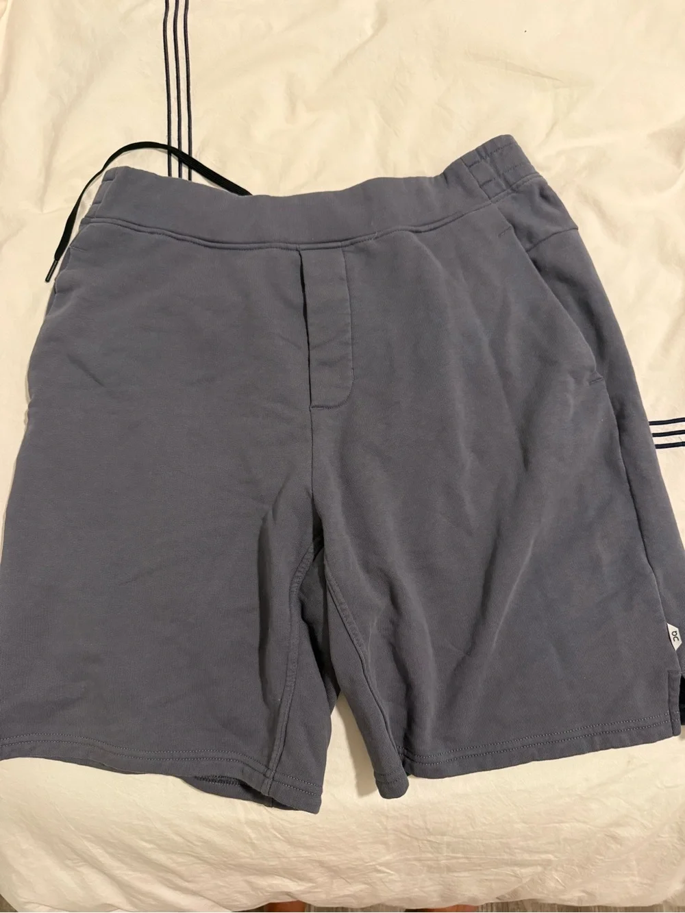 On Running Men's Athletic Shorts in Slate Blue